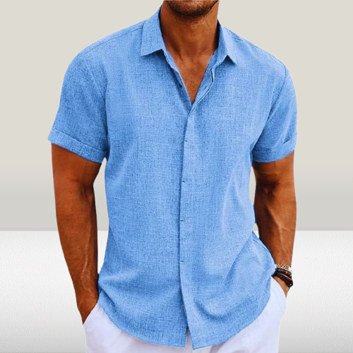 Álvaro – Textured Short Sleeve Shirt