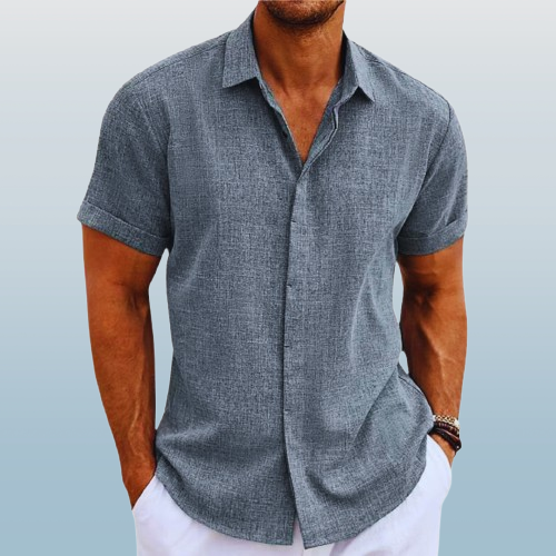 Álvaro – Textured Short Sleeve Shirt