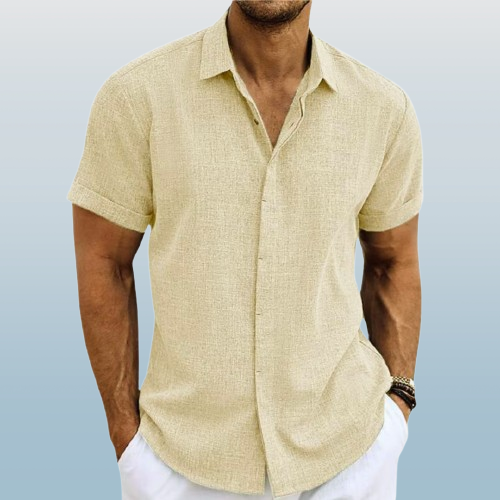 Álvaro – Textured Short Sleeve Shirt