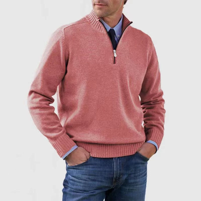 Alden - Stand Collar Sweater
