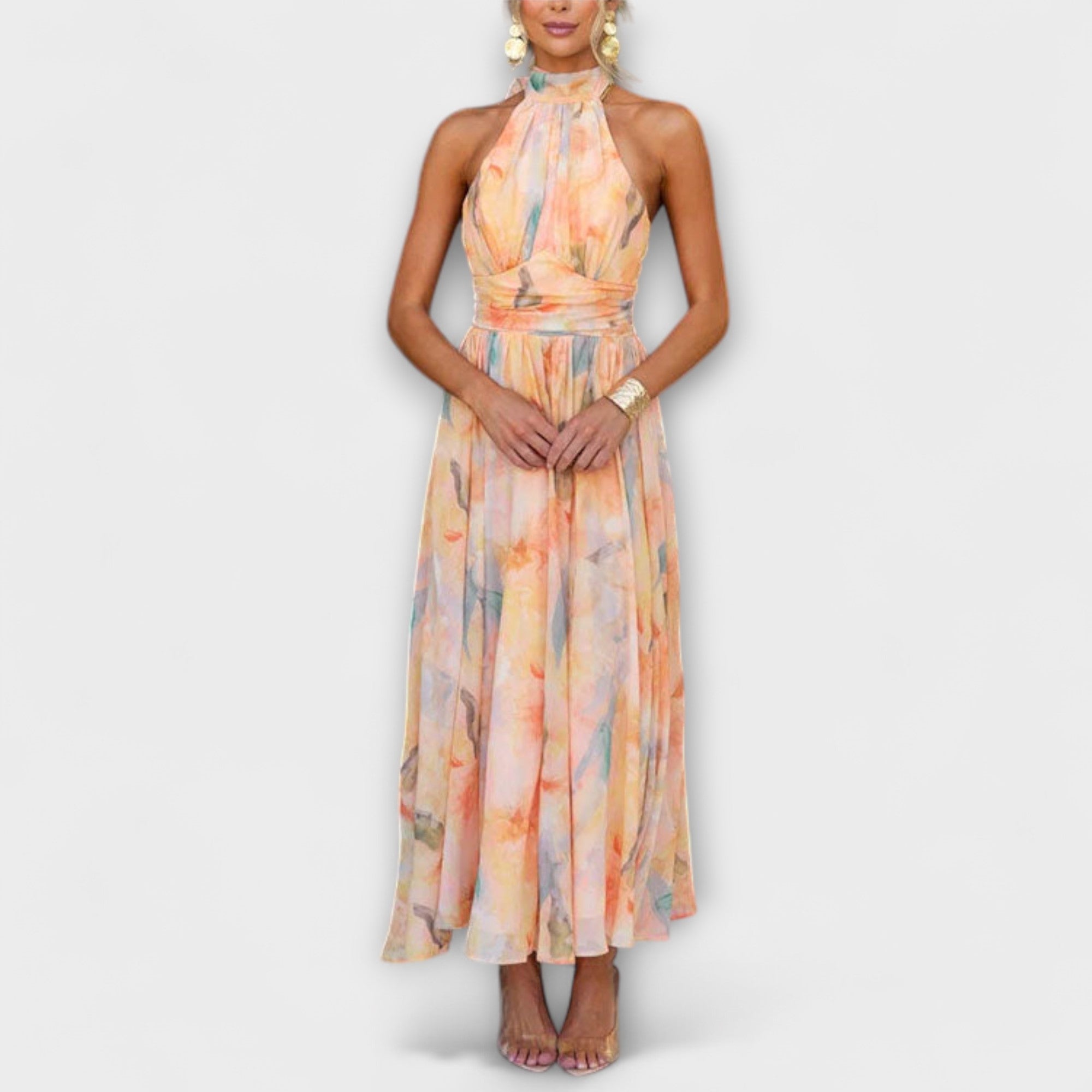 Camila – Halter Maxiklänning