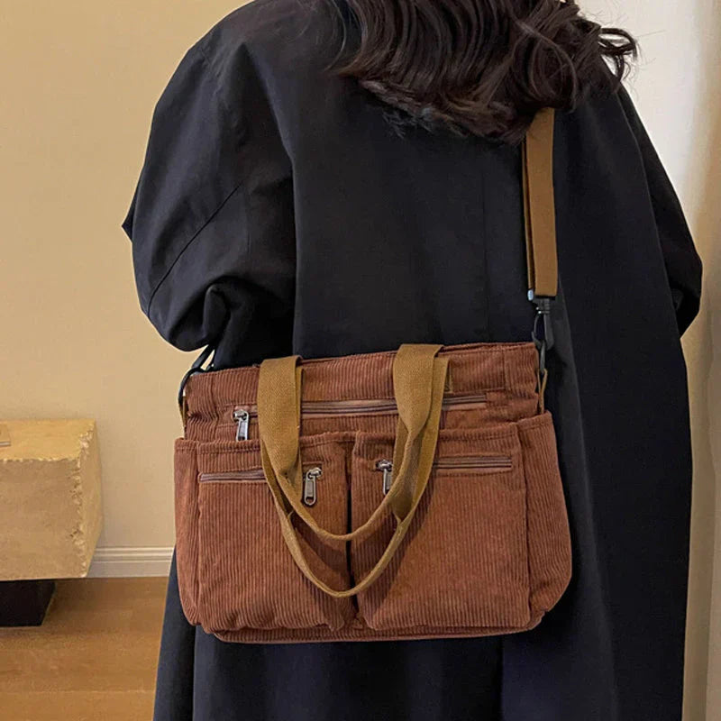 Nerea - Corduroy Tote Bag
