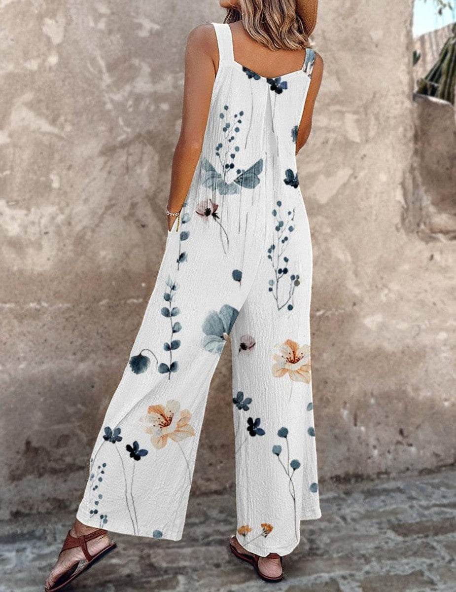 Rosa – Floral Wide-Leg Jumpsuit
