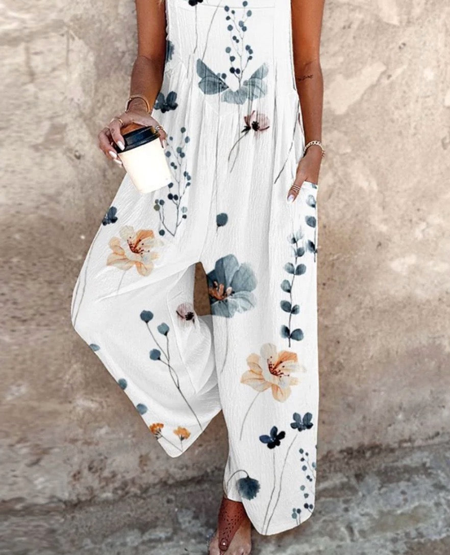 Rosa – Floral Wide-Leg Jumpsuit