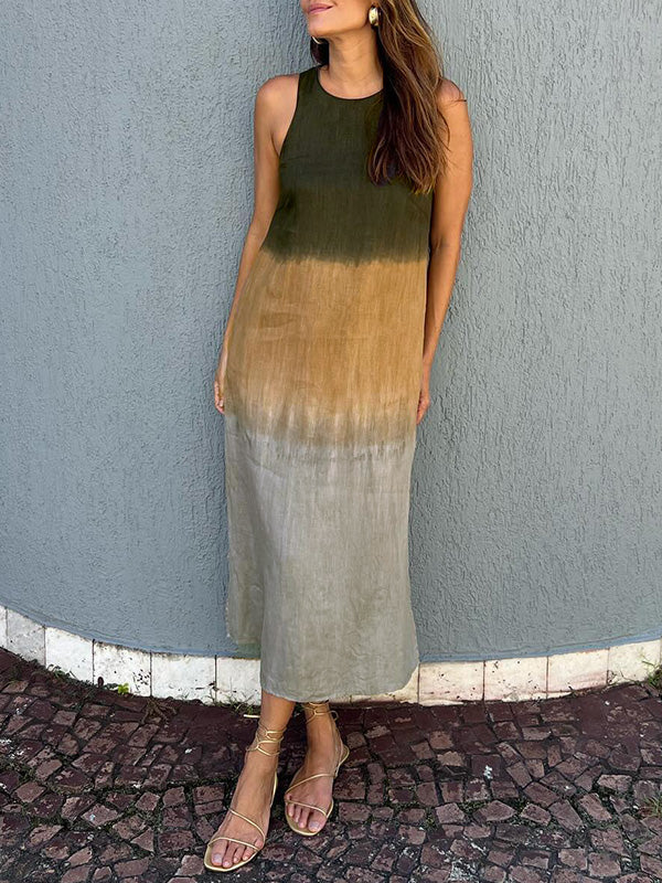 Marina – Printed Maxi Dress