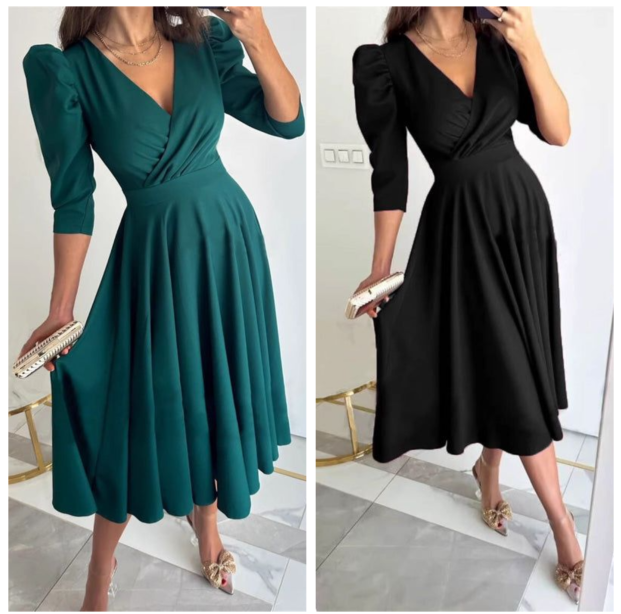 Renata – Flattering Midi Dress