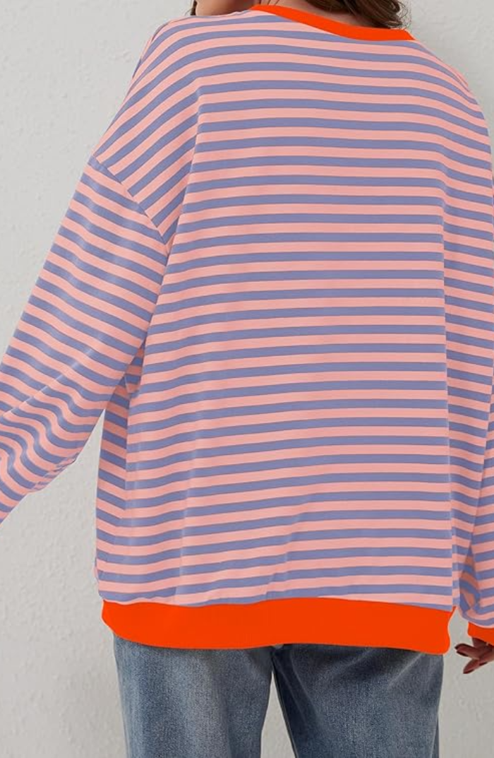MANA™ – Striped Oversized Sweater 🍂✨