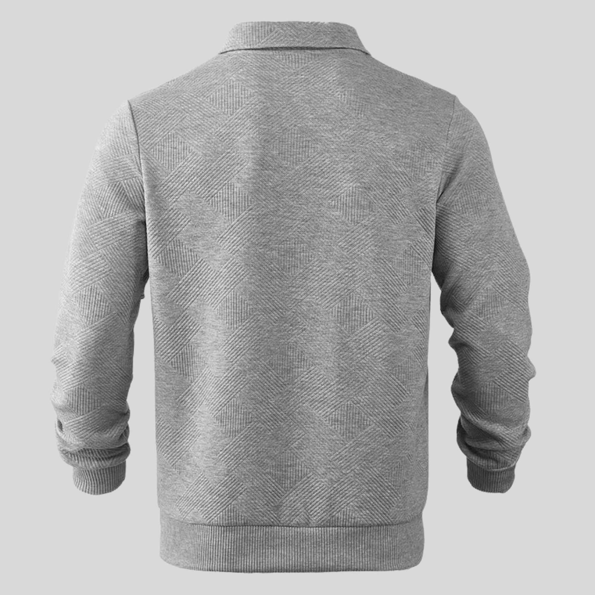 Nikolas - Jacquard Half-Zip Sweatshirt