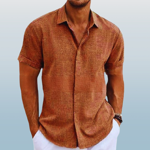 Álvaro – Textured Short Sleeve Shirt