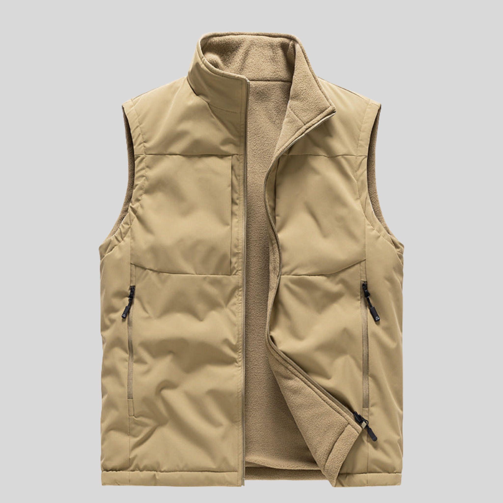 Jaxen - Double-Sided Fleece Vest