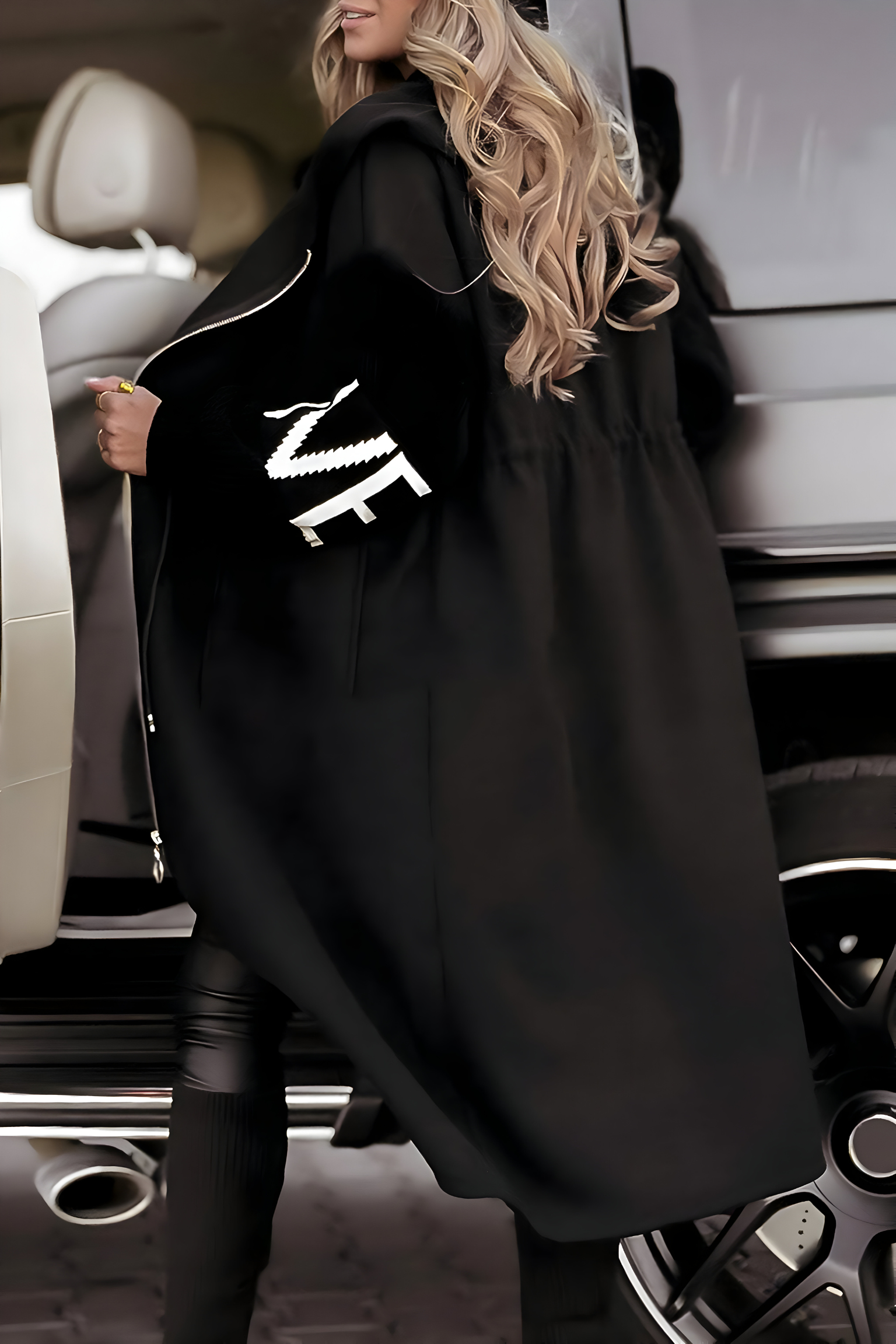 Rosana - Long Hooded Coat