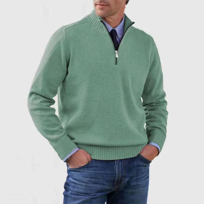 Alden - Stand Collar Sweater