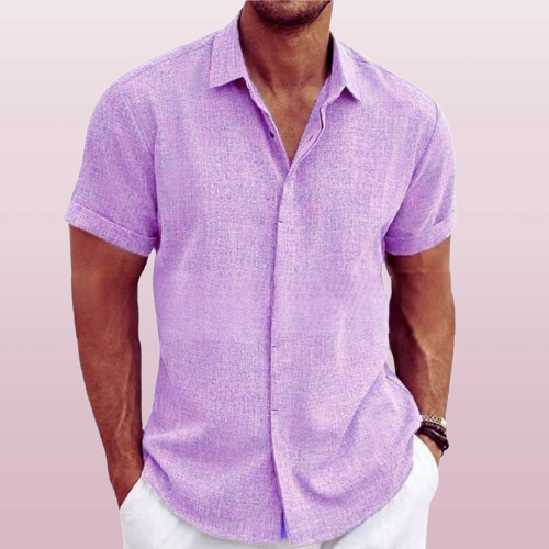 Álvaro – Textured Short Sleeve Shirt