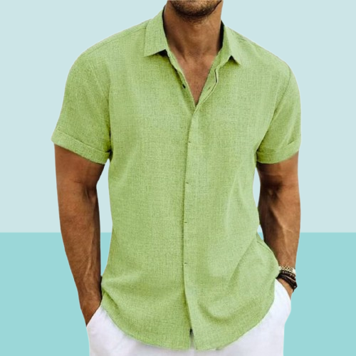 Álvaro – Textured Short Sleeve Shirt