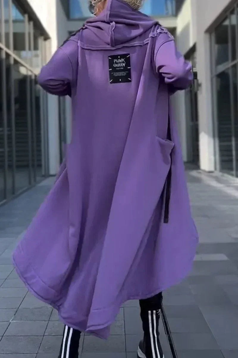 Marie - Cappotto lungo con cappuccio