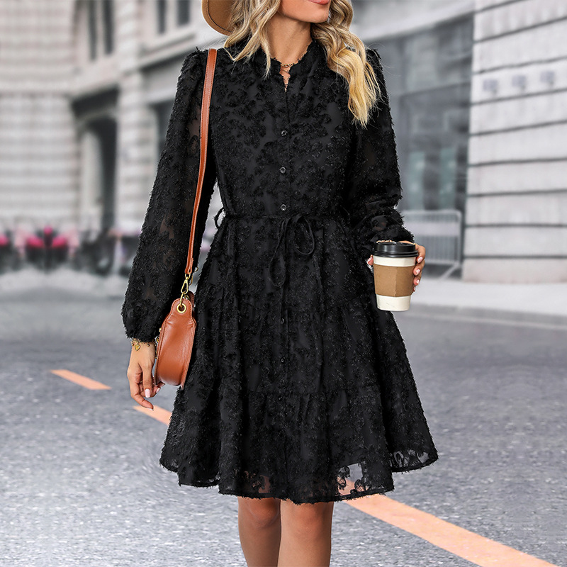 AMELIA™ – Elegant Long Sleeve Dress