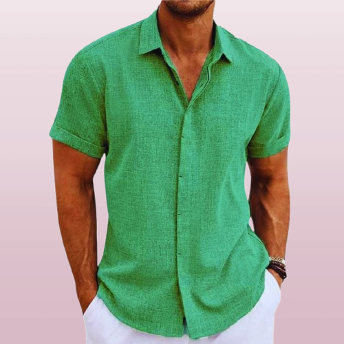Álvaro – Textured Short Sleeve Shirt