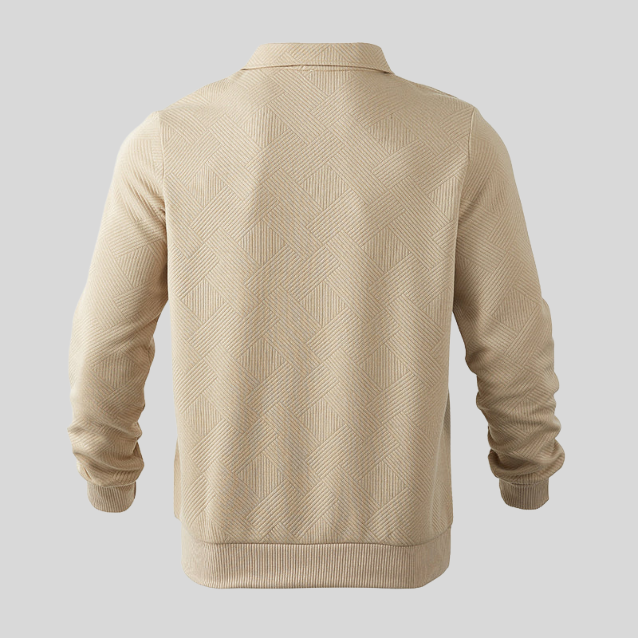 Nikolas - Jacquard Half-Zip Sweatshirt