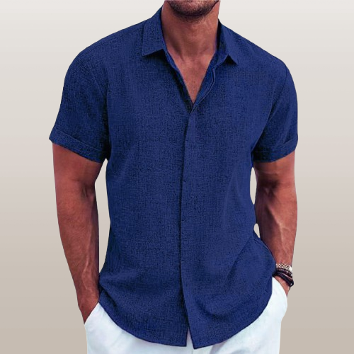 Álvaro – Textured Short Sleeve Shirt