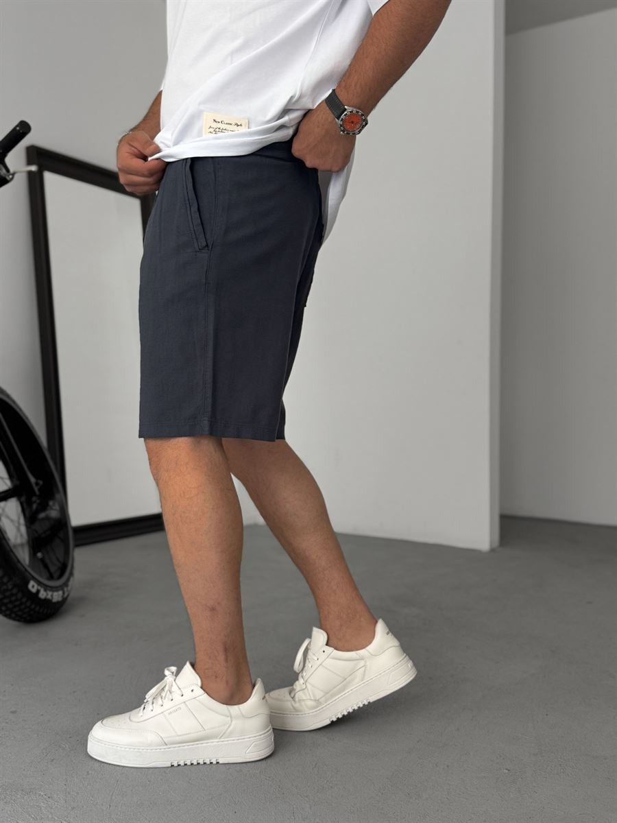 Leo – Pantaloncini in cotone con coulisse