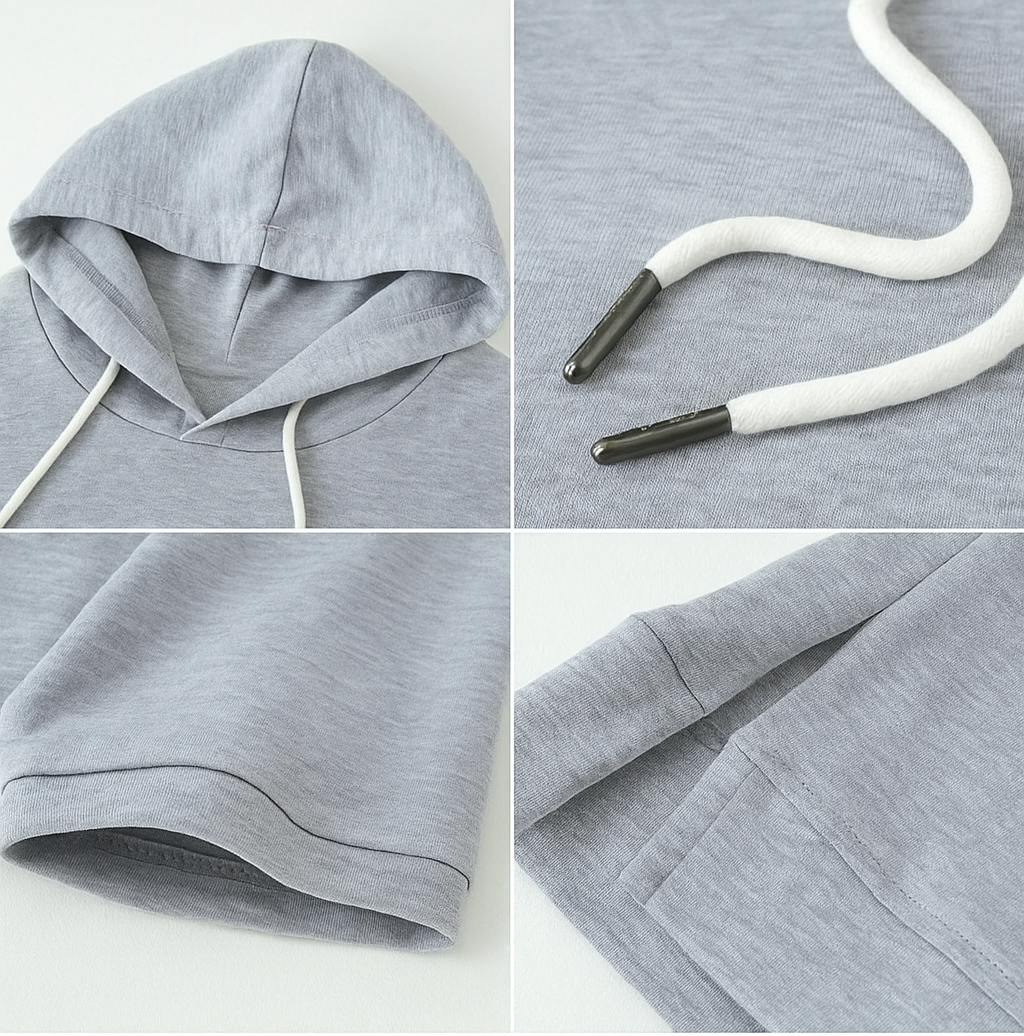 ALISON kortärmad hoodie