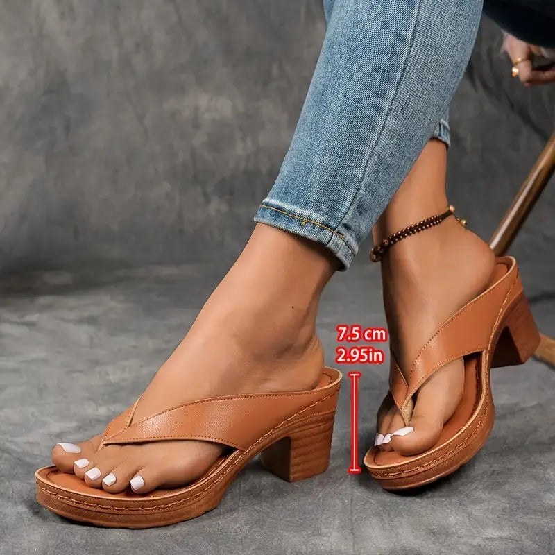 Camila – Orthopedic Heeled Sandals