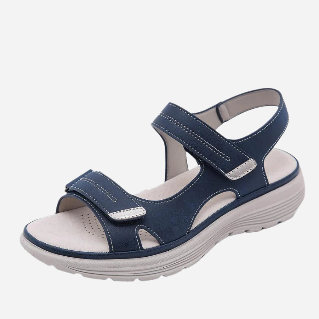 Silvia – Orthopedic Leather Sandals