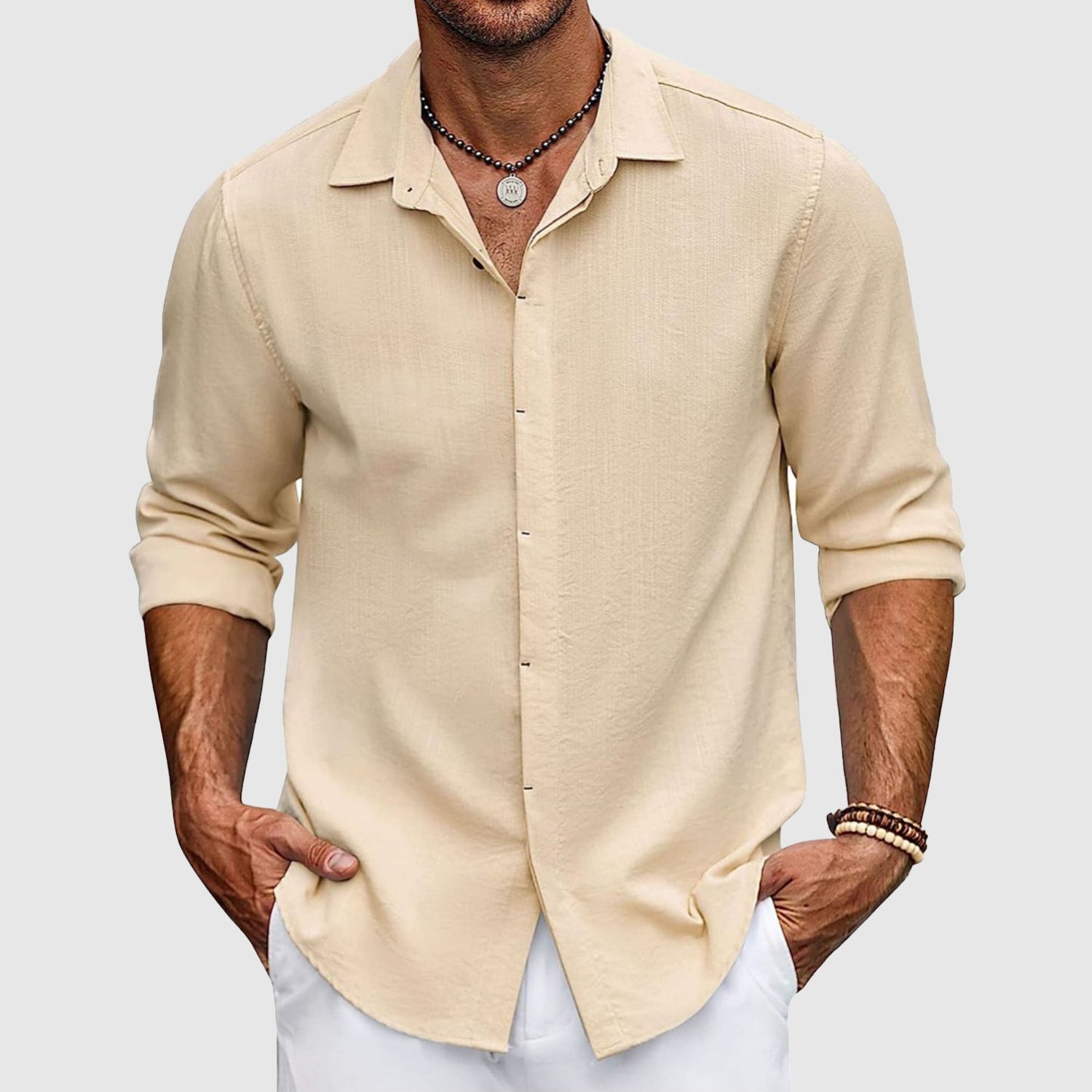 Camicia in cotone Santorini