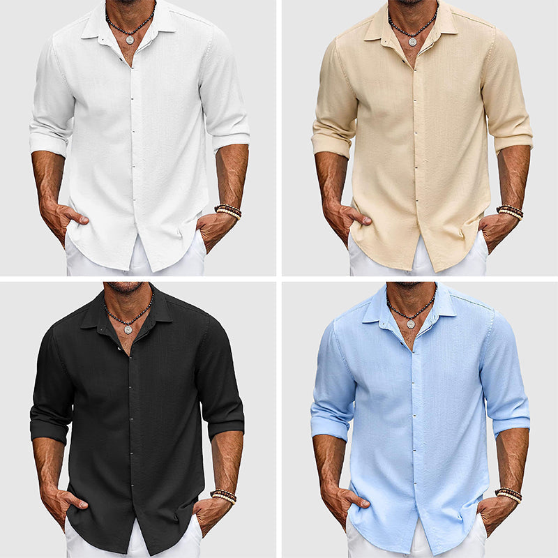 Camicia in cotone Santorini