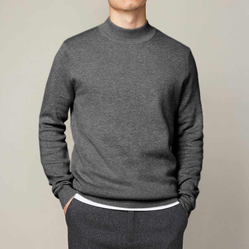 Hugo – Knit Mock Neck Sweater