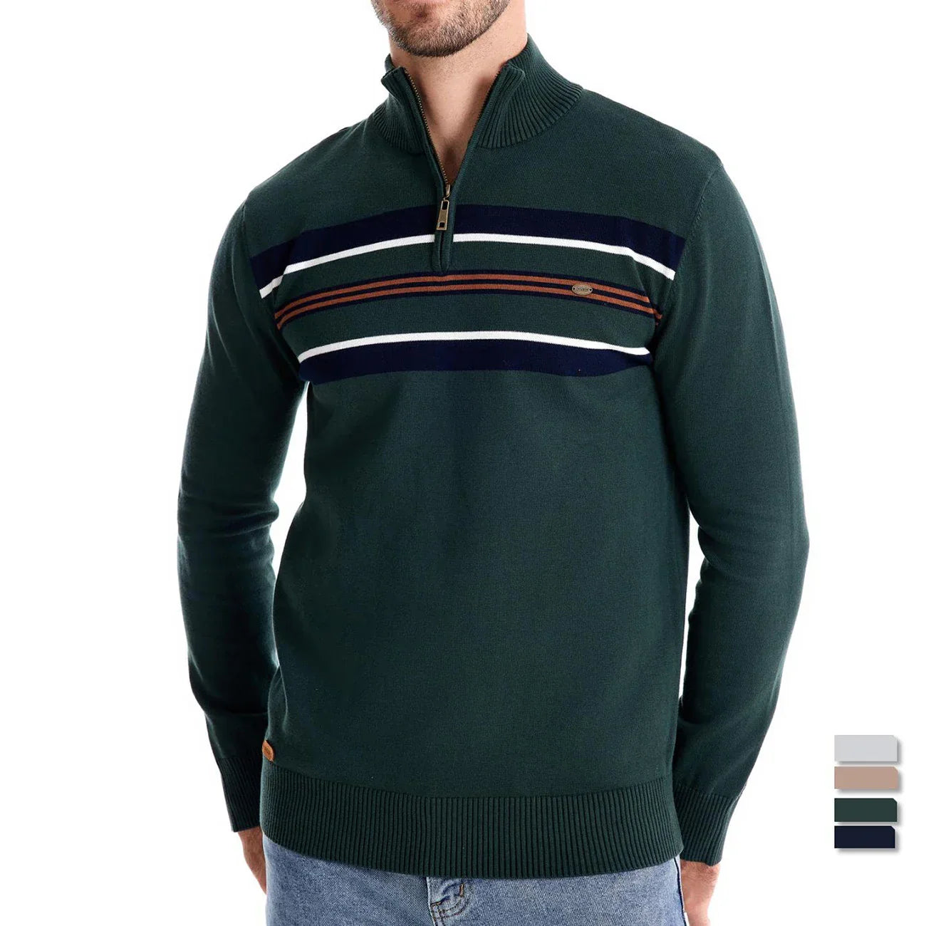 Coastal Striped Sweater