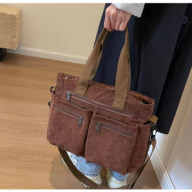 Nerea - Corduroy Tote Bag