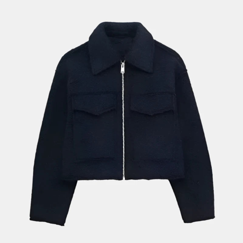 Clara - Vintage Zip Up Jacket