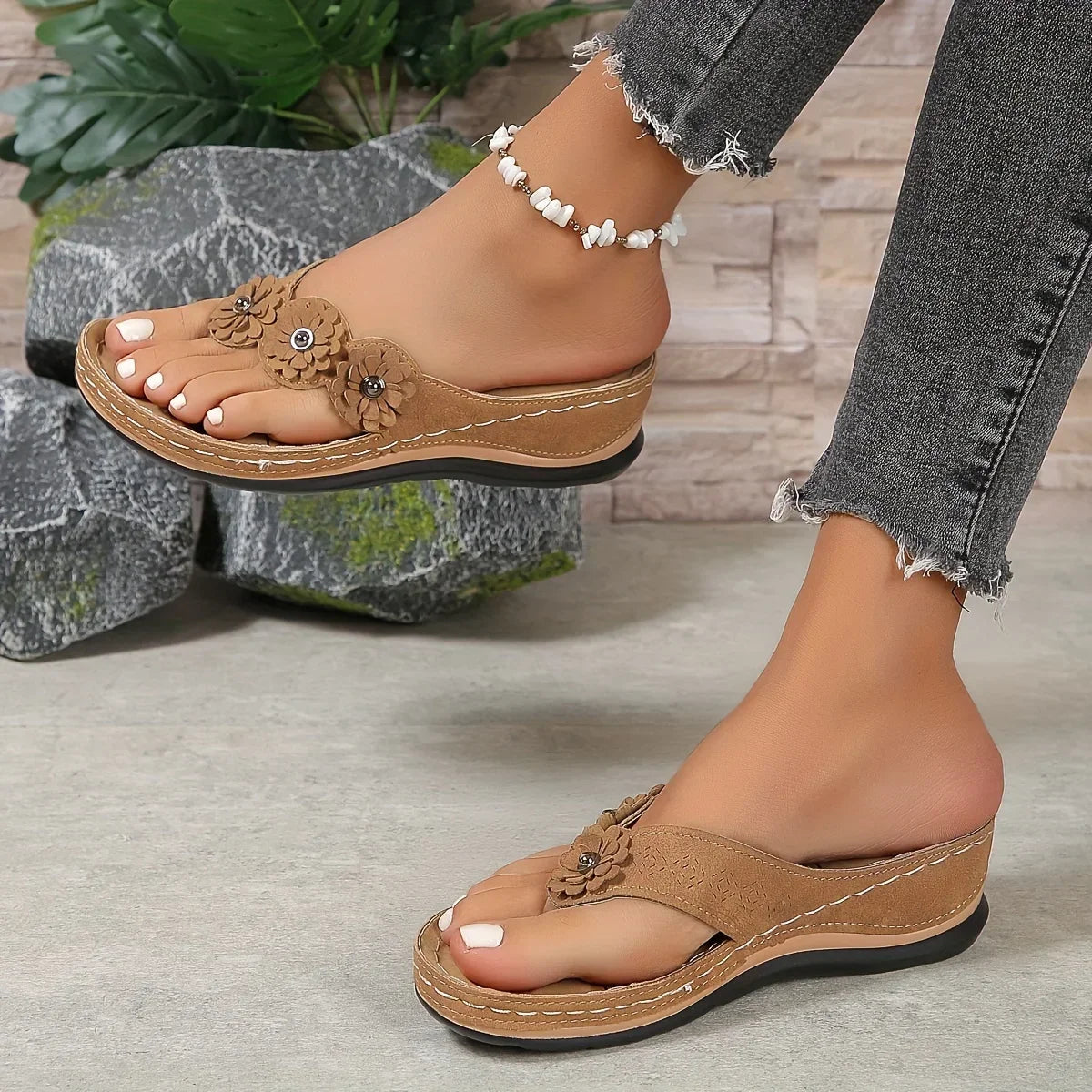 Margaux – Blumensandalen