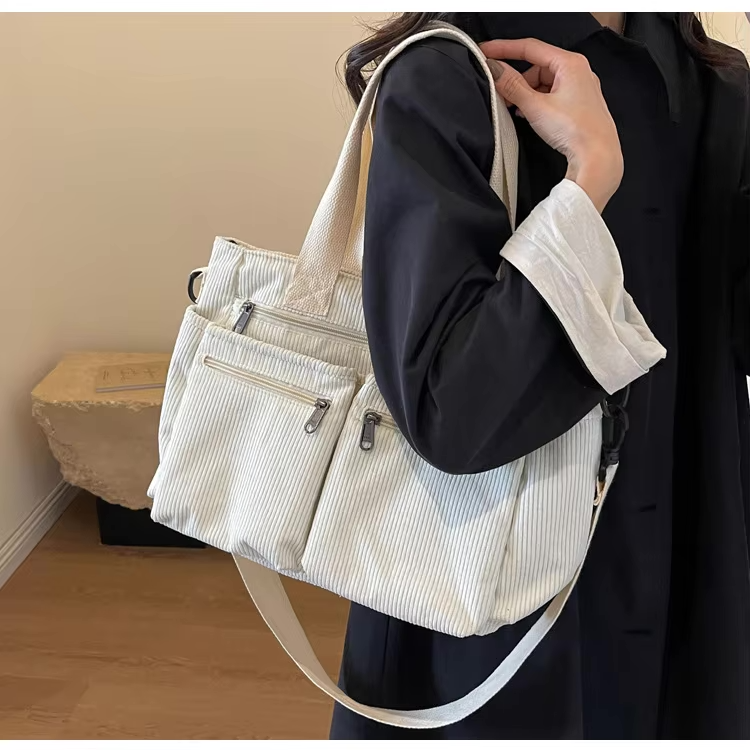 Nerea - Corduroy Tote Bag