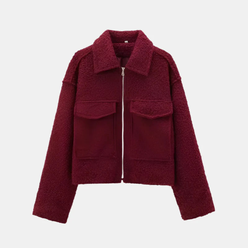 Clara - Vintage Zip Up Jacket