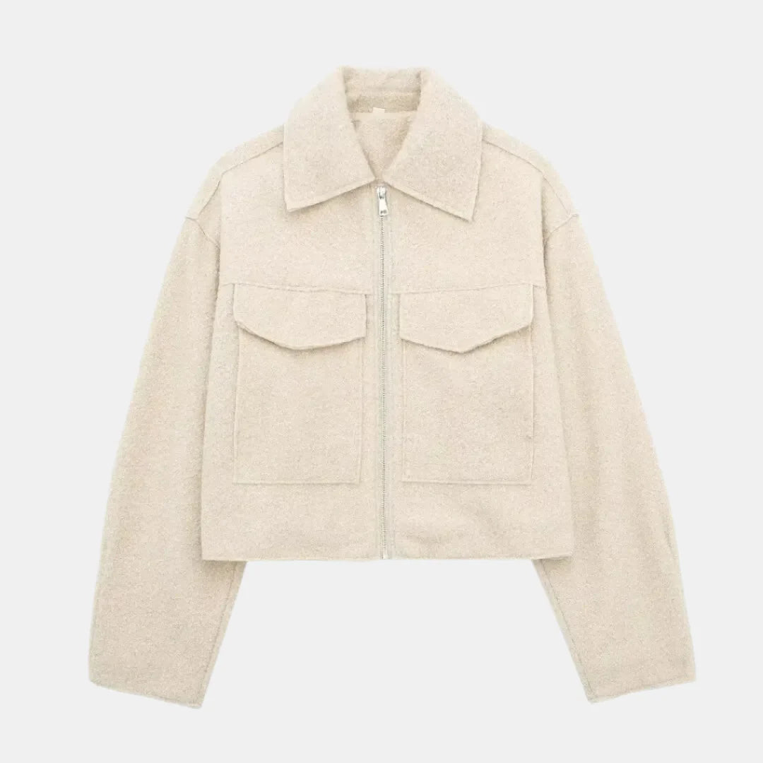 Clara - Vintage Zip Up Jacket