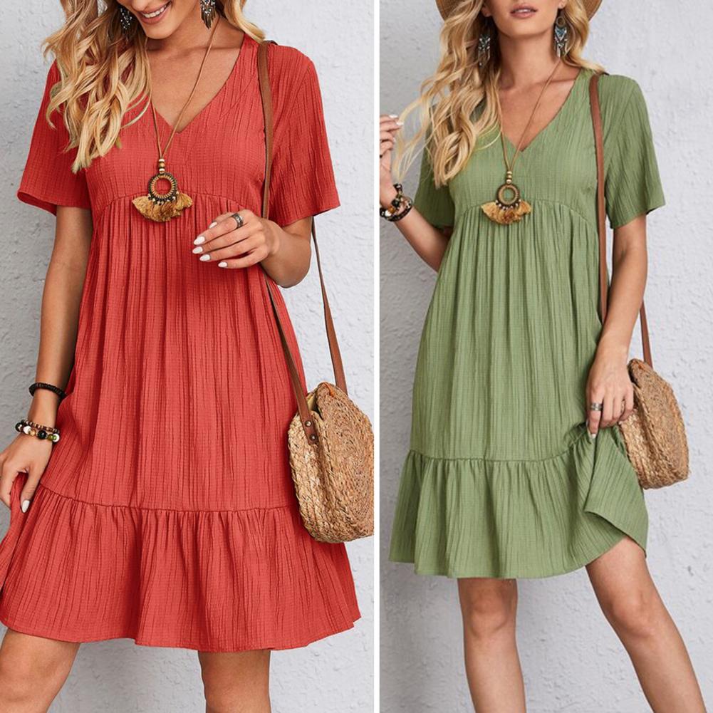 Carmina – Elegant Dress with Belly Covering