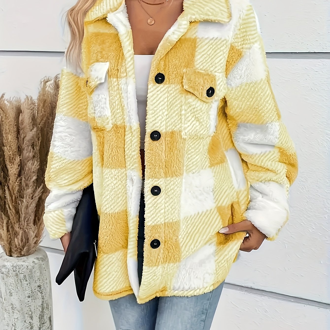 Laura – Warm Fleece Coat