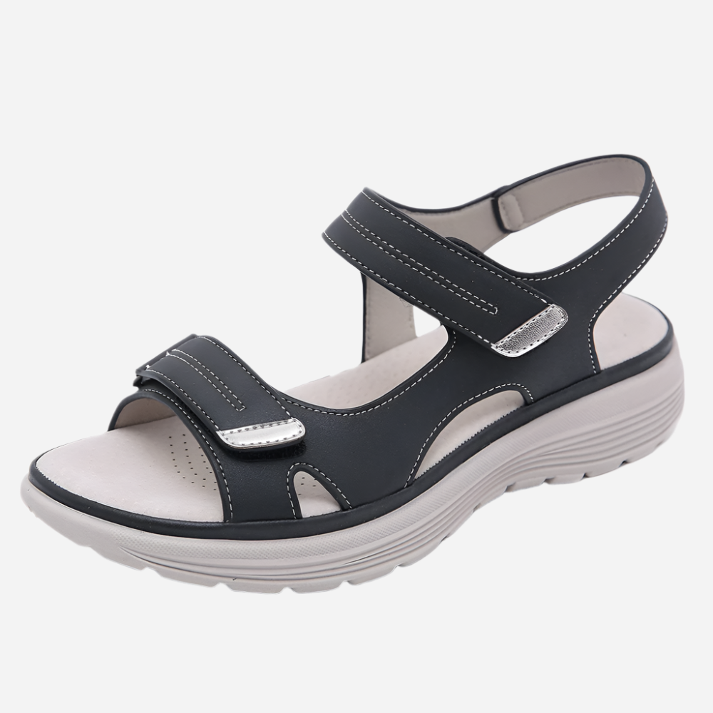 Silvia – Orthopedic Leather Sandals