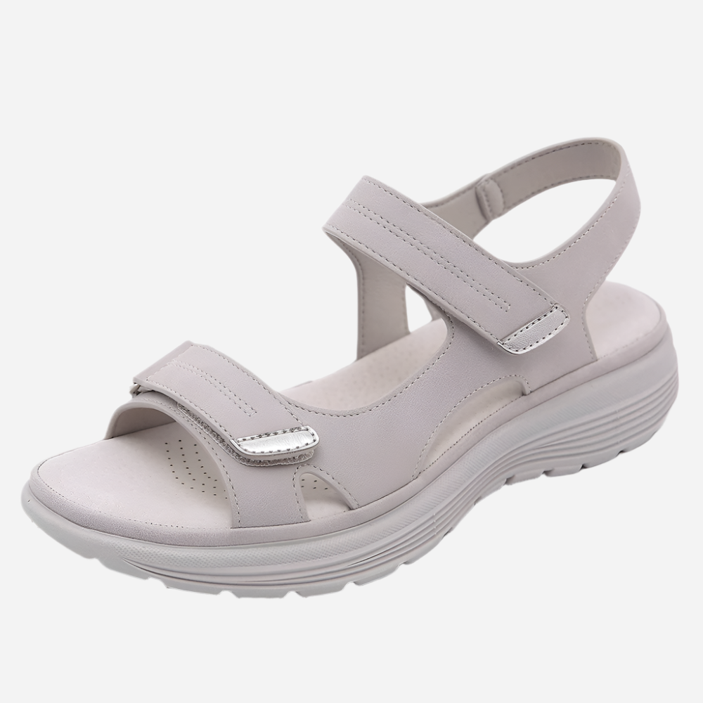 Silvia – Orthopedic Leather Sandals