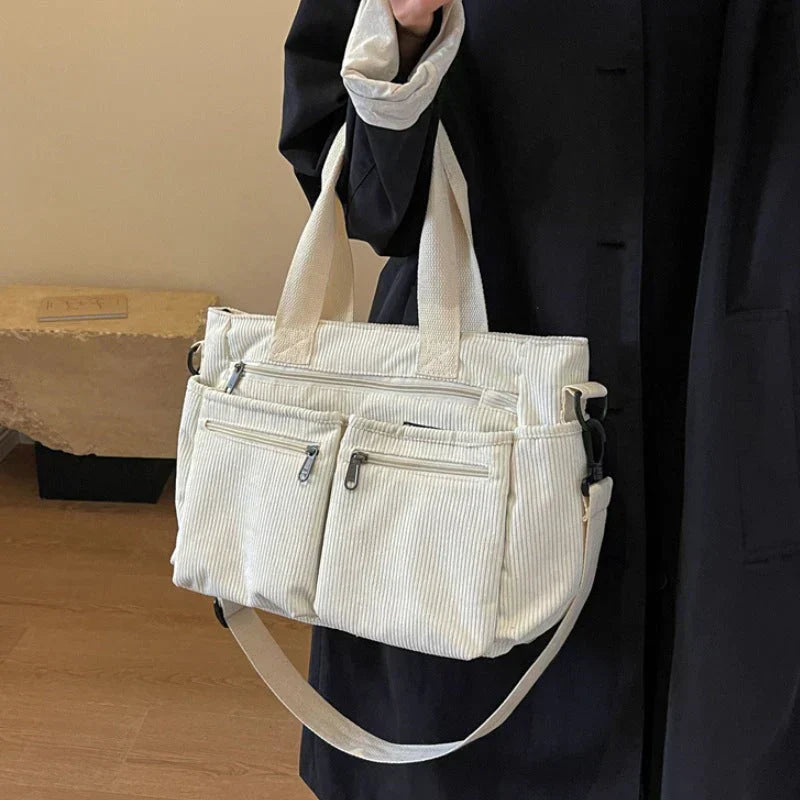 Nerea - Corduroy Tote Bag