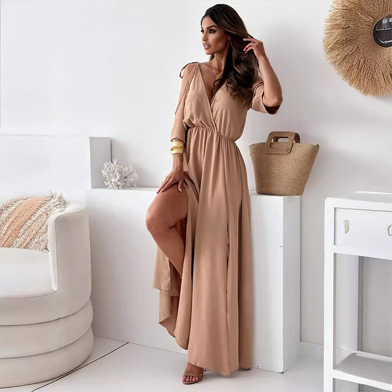 Noor - Side Split Dress