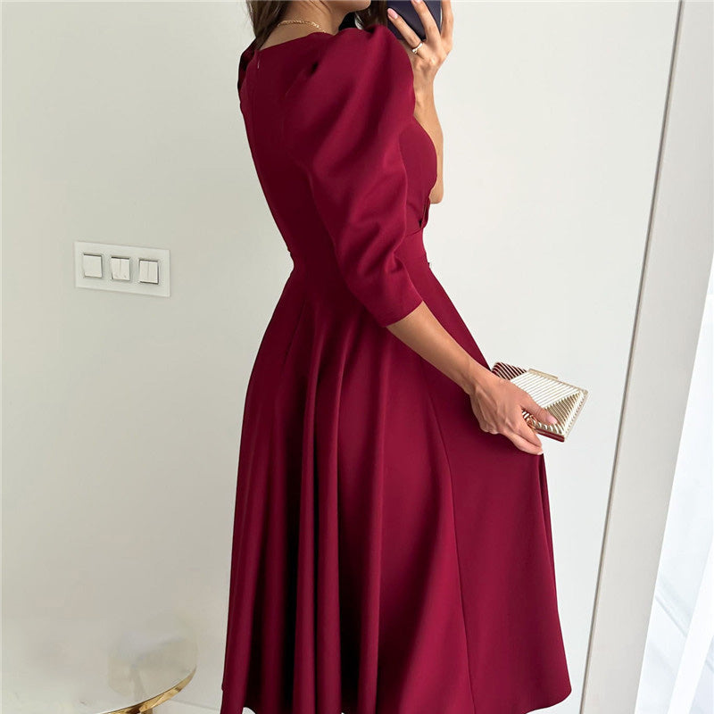 Renata – Flattering Midi Dress
