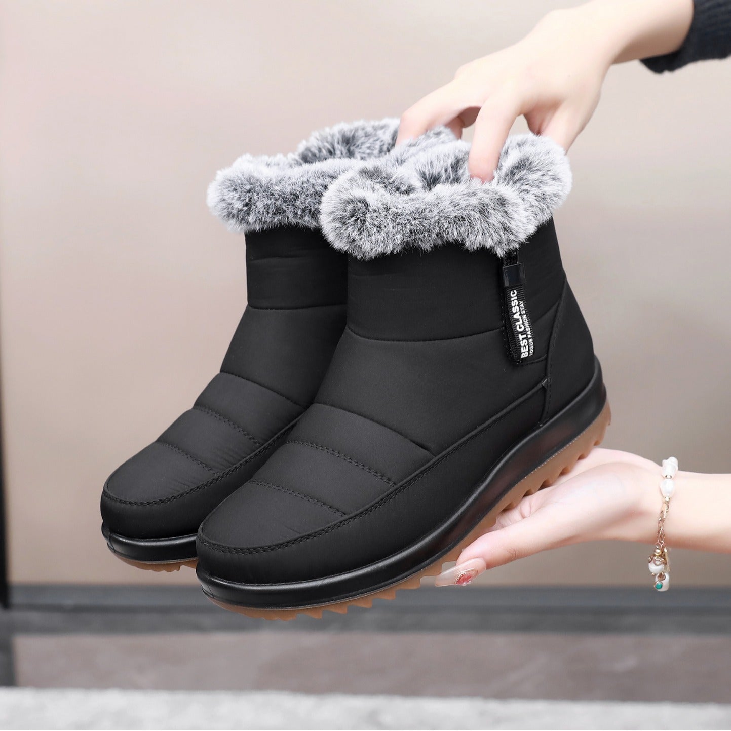 Heather - Winter Snow Boots