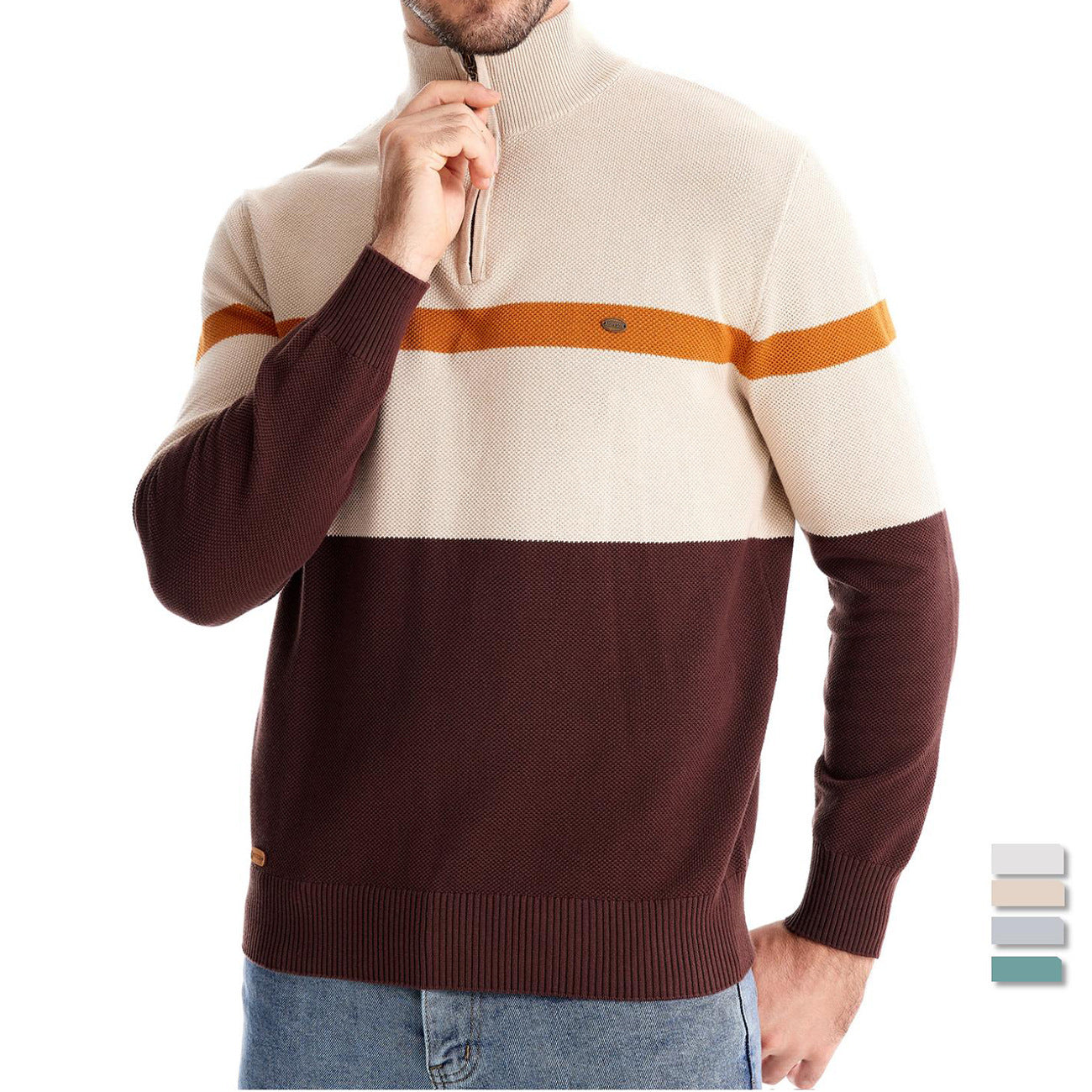 Elston | Quarter-Zip Sweater