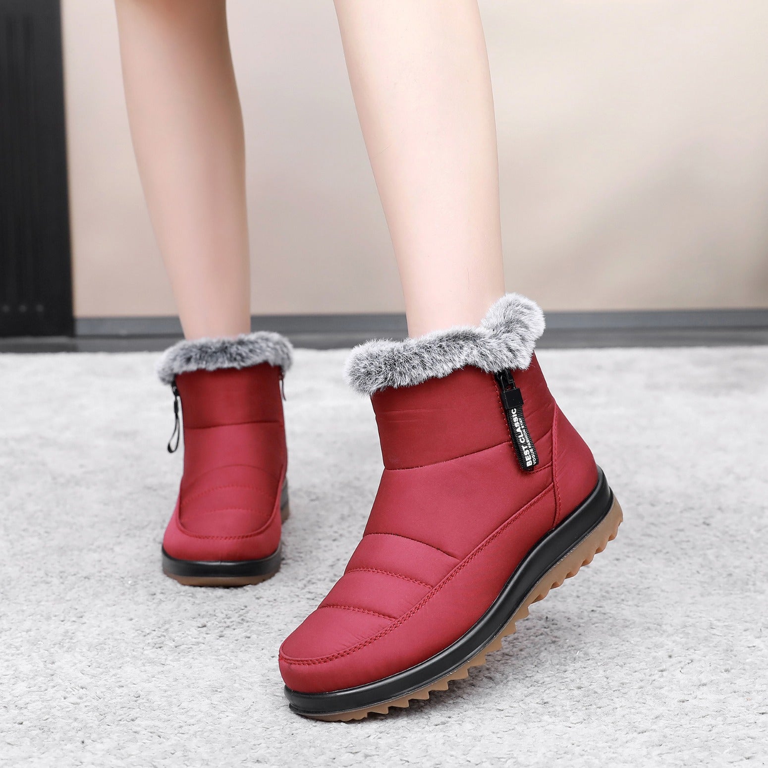 Heather - Winter Snow Boots