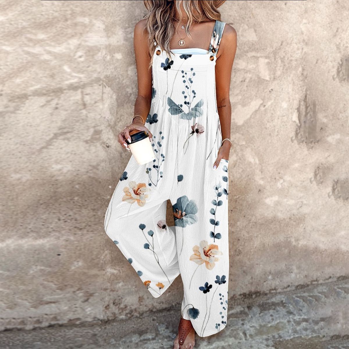 Rosa – Floral Wide-Leg Jumpsuit