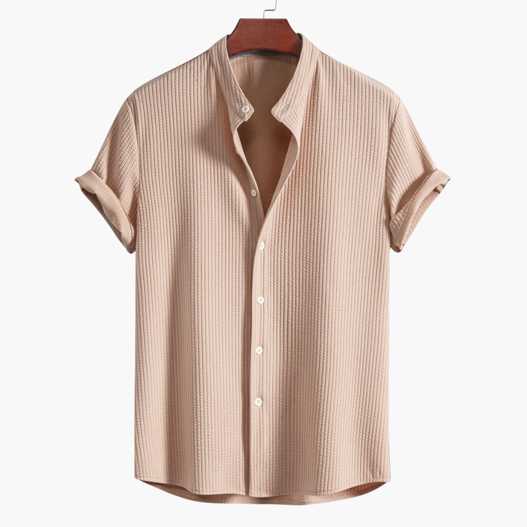 Carlos – Ribbed Collar Shirt