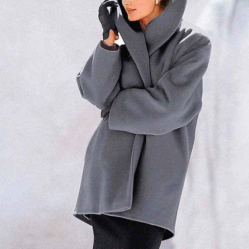Sara – Long Woolen Coat